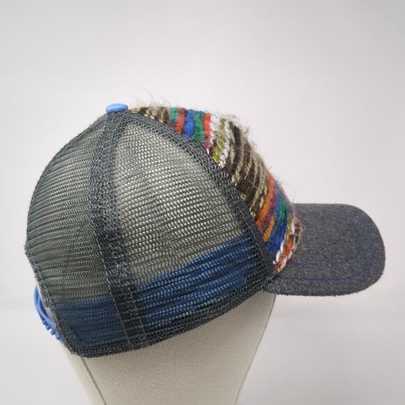 Pistil Snapback Mesh Back Trucker Hat Multi One Size Colorblock Mesh Back - Picture 5 of 9